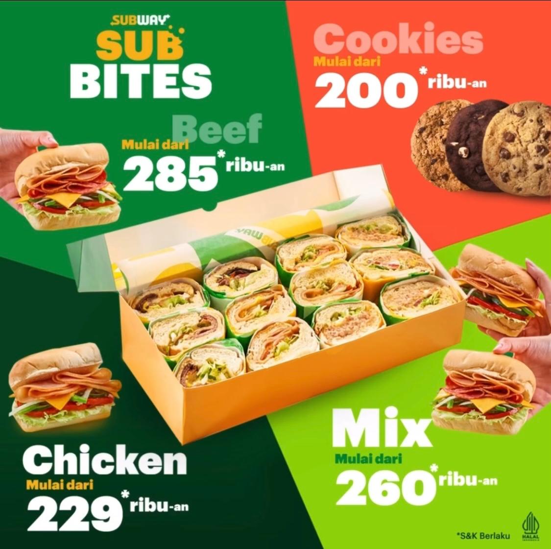 SUBBITES – Kreasi Terbaru SUBWAY