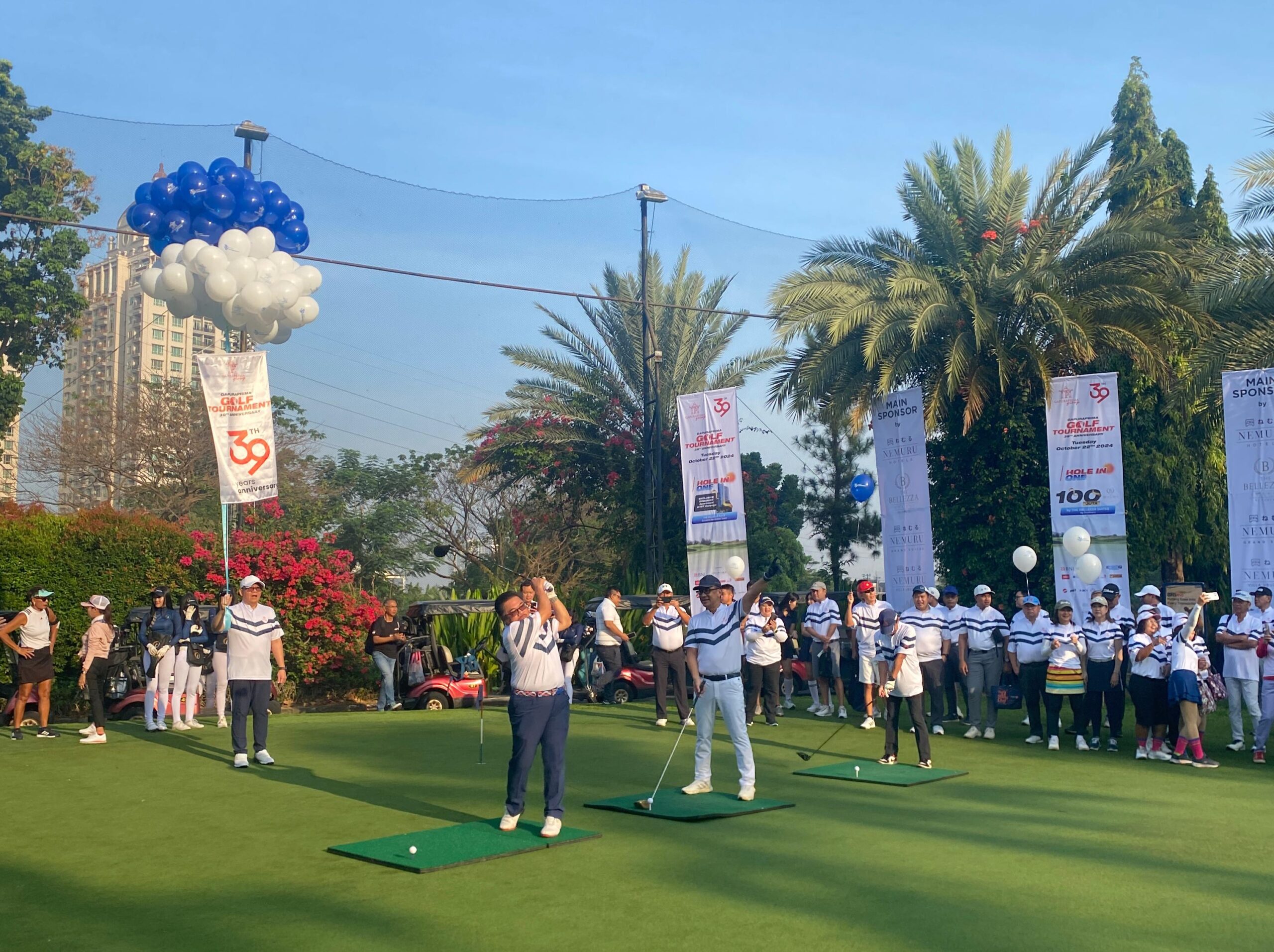 Rayakan 39th Anniversary, Gapuraprima Group Gelar Golf Tournament 2024