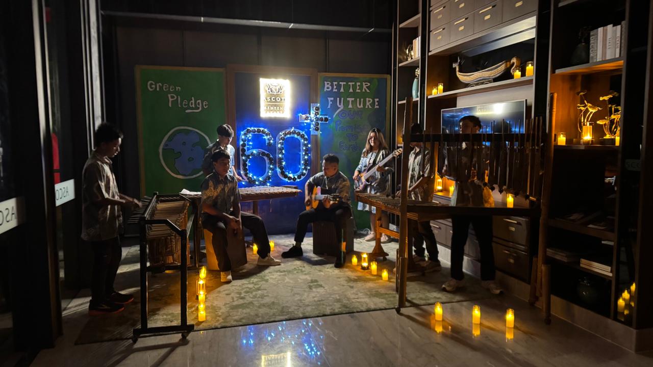 Malam Penuh Makna “Earth Hour” di Ascott Menteng Jakarta