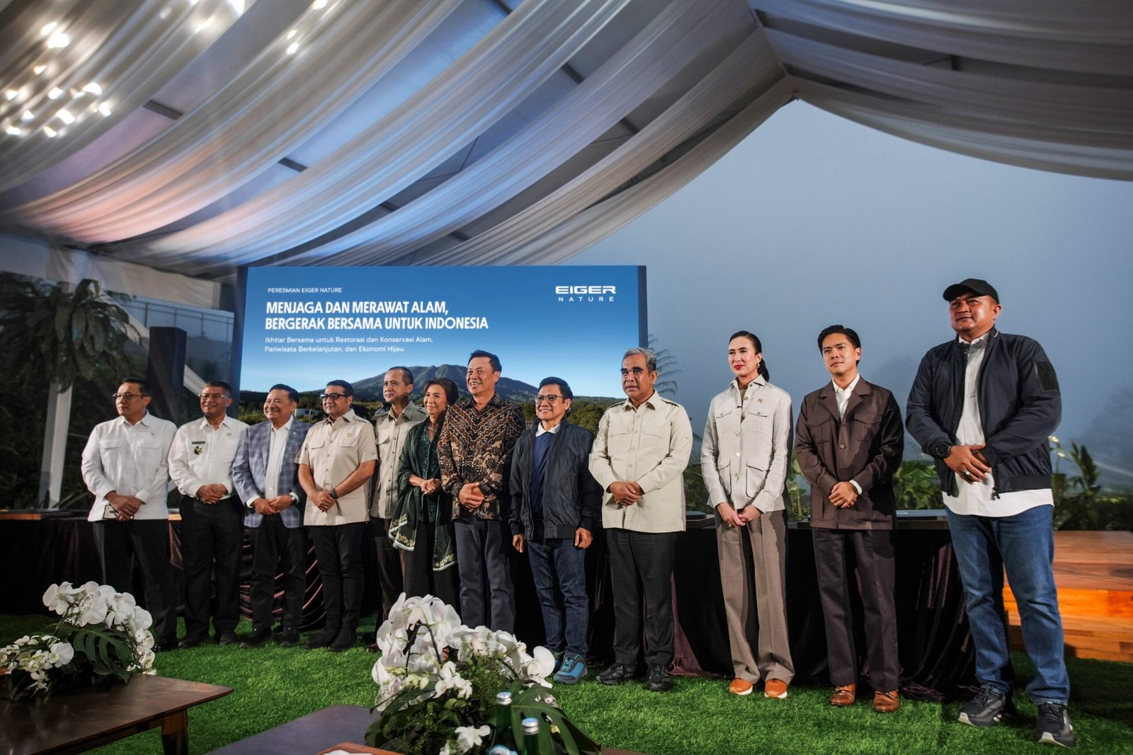 EIGER Nature Hadir di Megamendung, Konservasi dan Ekonomi Lokal Jadi Andalan